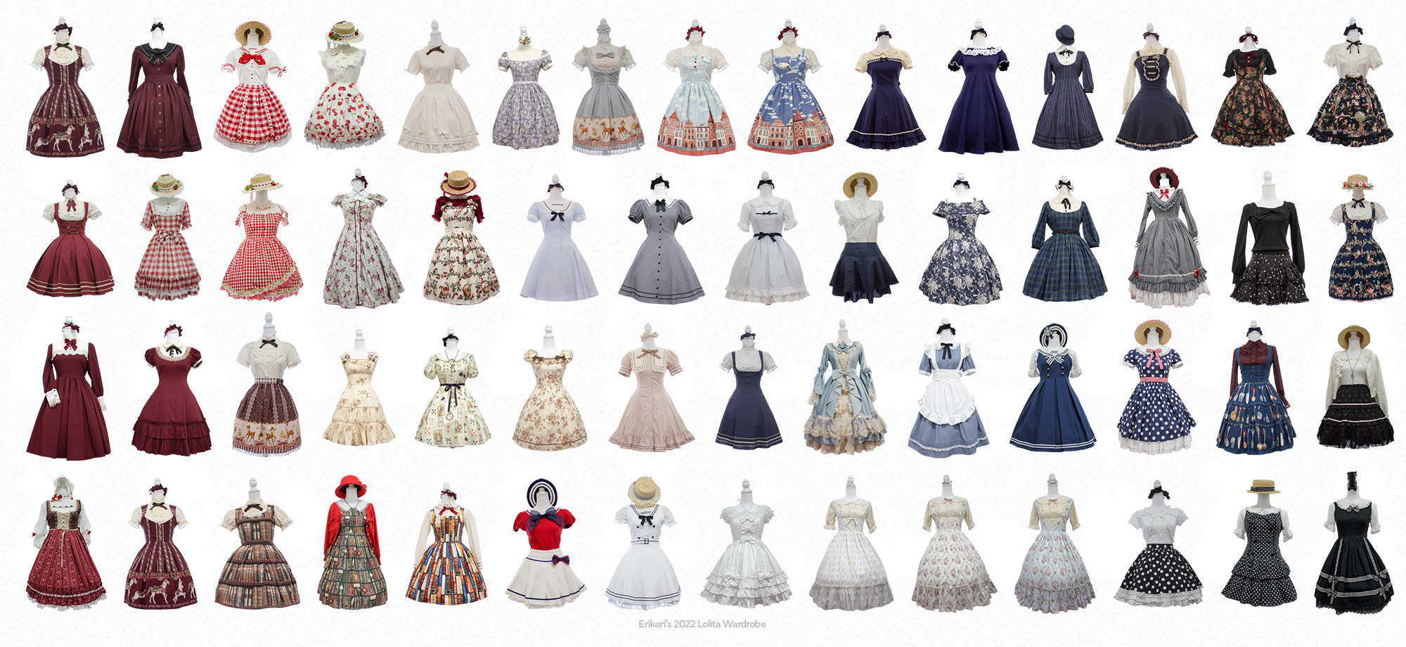 Erikari’s 2024 Lolita Wardrobe post